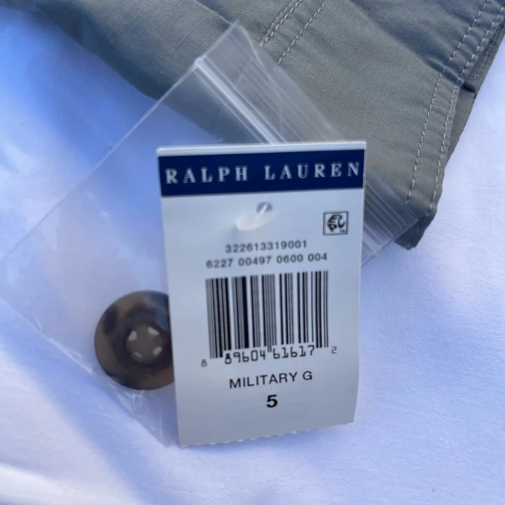 POLO RALPH LAUREN KID’S FIELD 
JACKET SIZE YOUTH SMALL (5) GREY - Picture 15 of 15